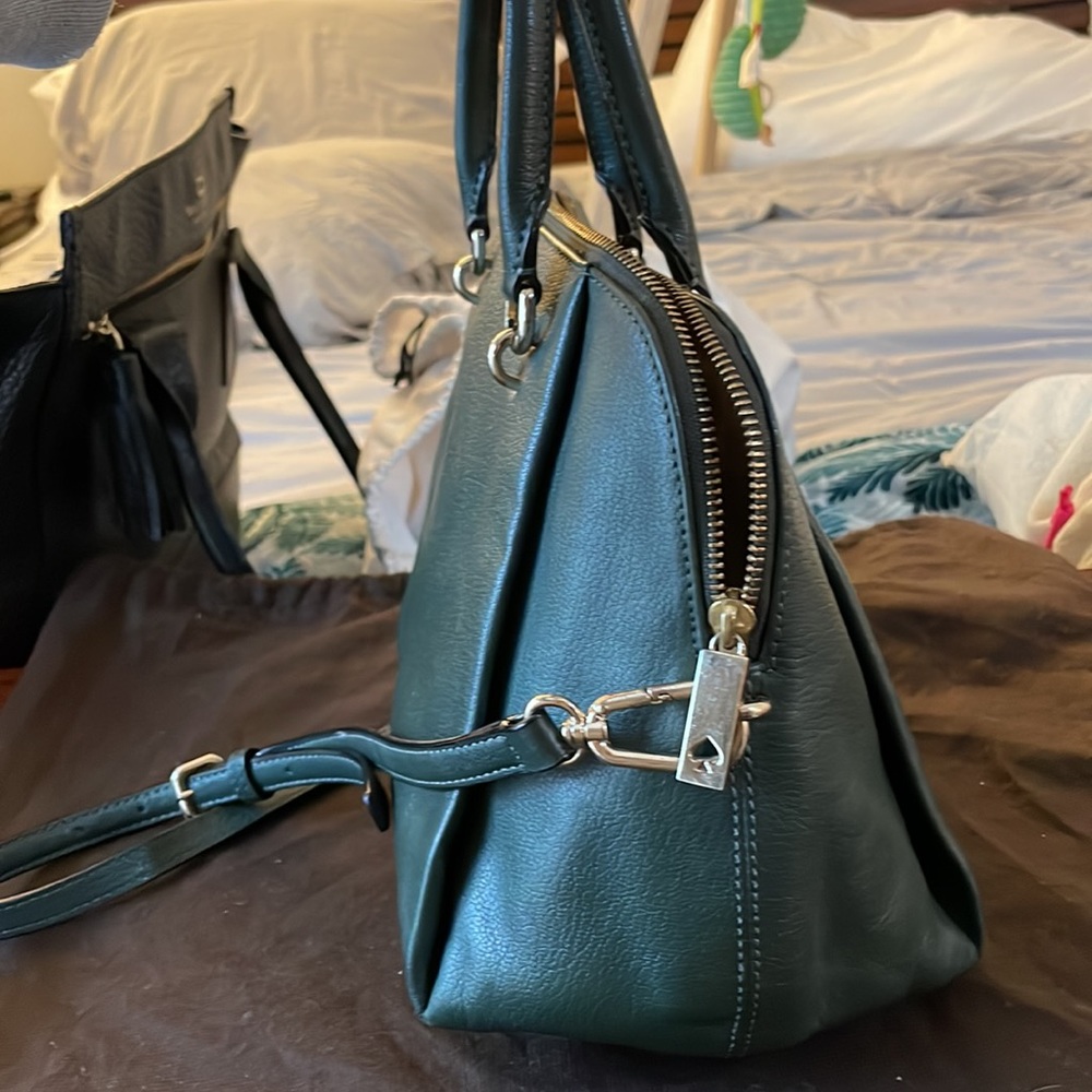 Kate Spade - Dome satchel in forest green - Picture 5 of 14